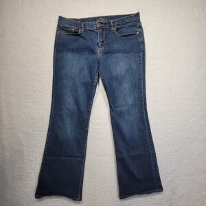 Lucky Brand 12/31 (32x28) Regular Sweet N Low Boot Cut Jeans Blue Denim